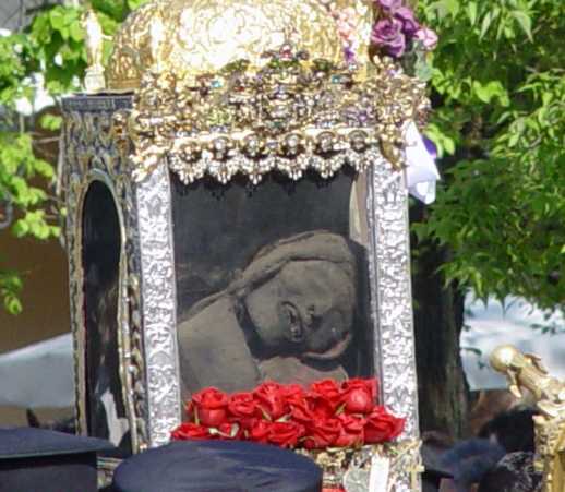 Αποτέλεσμα εικόνας για λείψανο του Αγίου Σπυρίδωνος στην Κέρκυρα